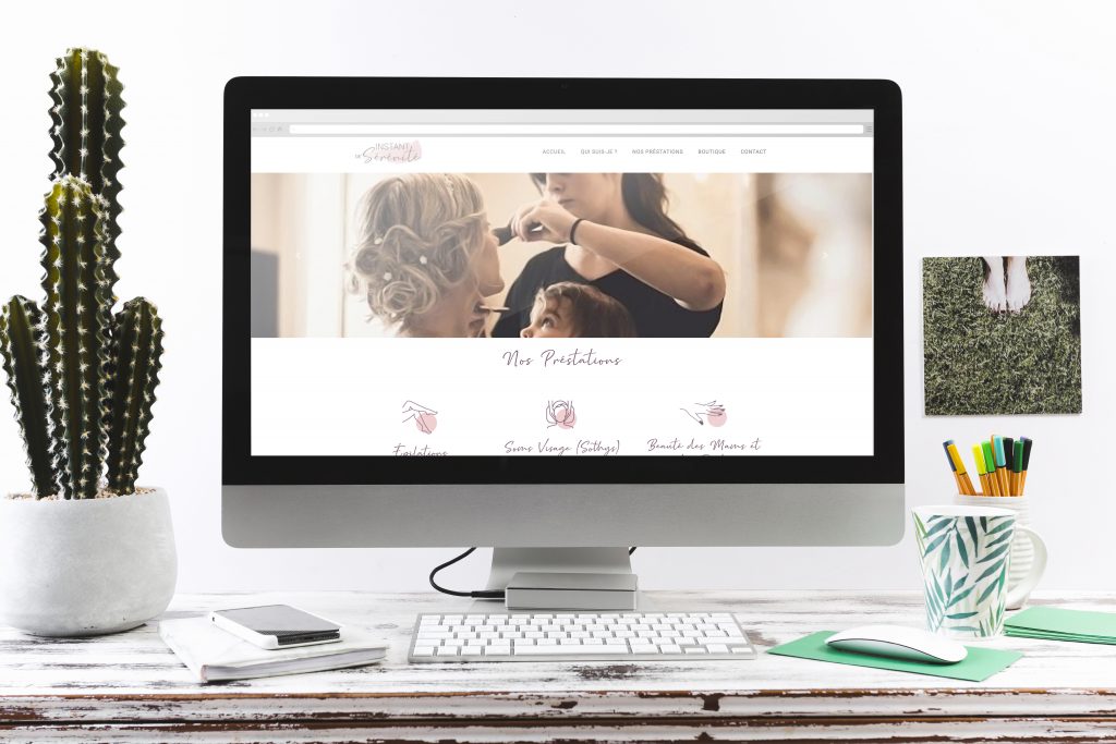 web design instant de sérénité